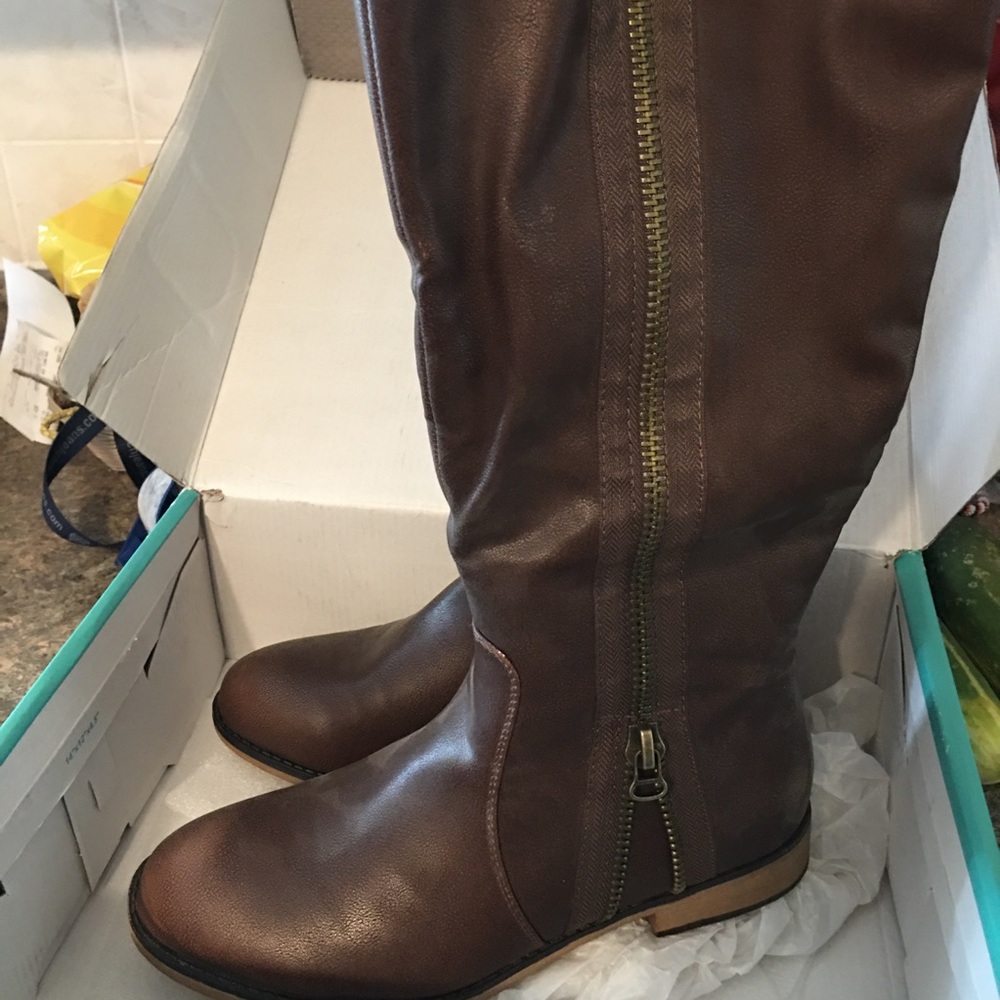 Knee high boots